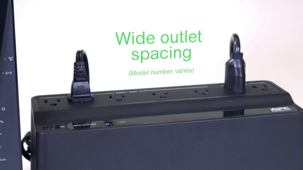 BE600M1 BACK-UPS ES 600VA 120V-1 USB CHRG PORT