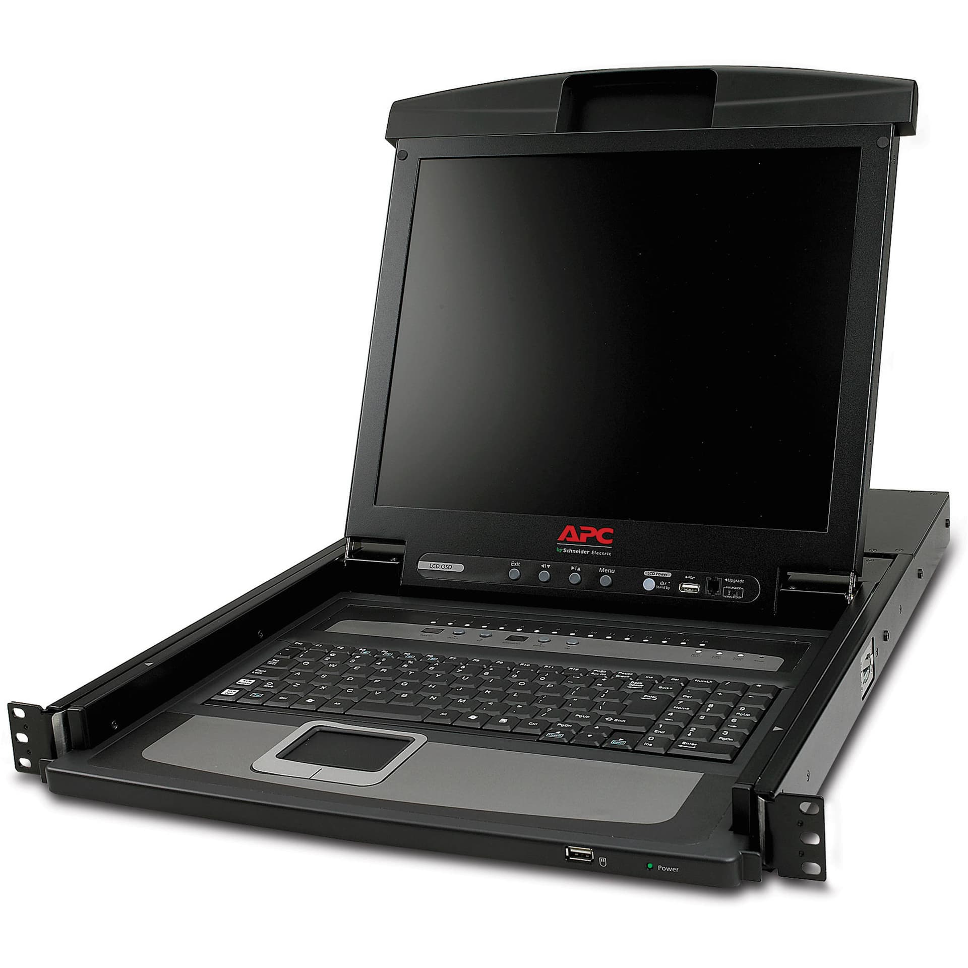 17" Rack LCD Console view 3