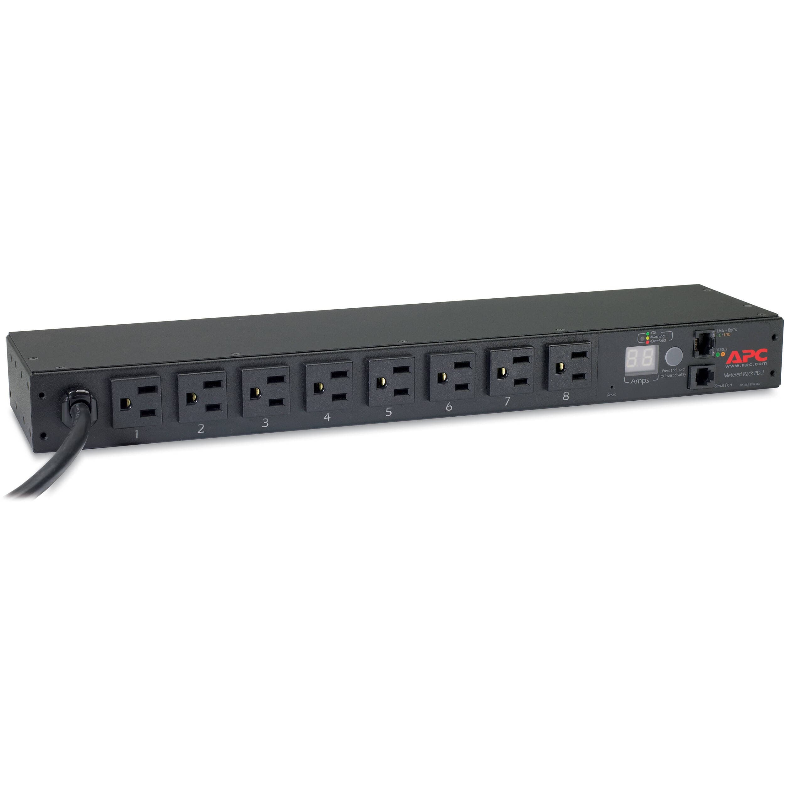 Rack PDU Metered 1U 15A view 2