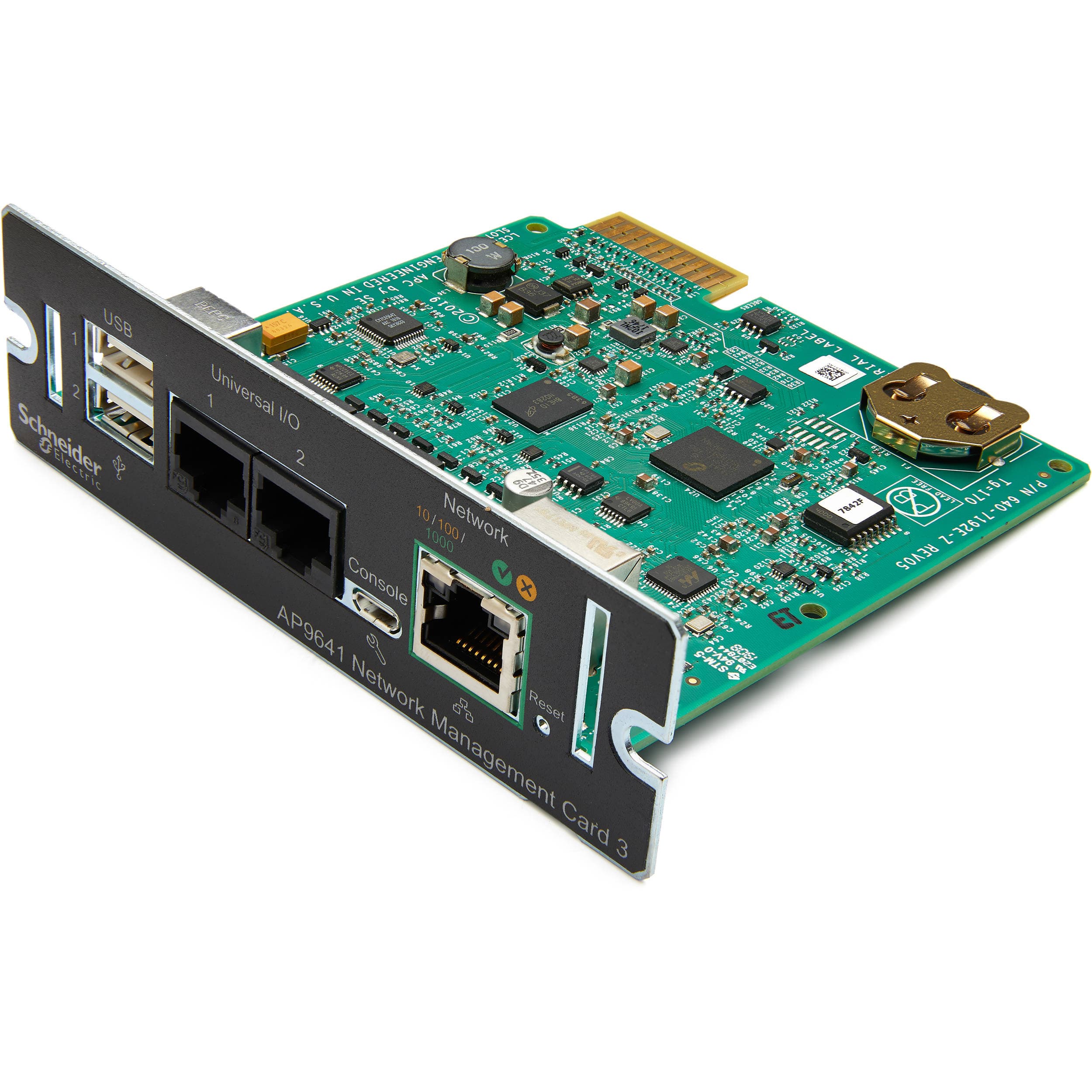 APC AP9641 UPS Network Management Card with environmental monitoring and remote management