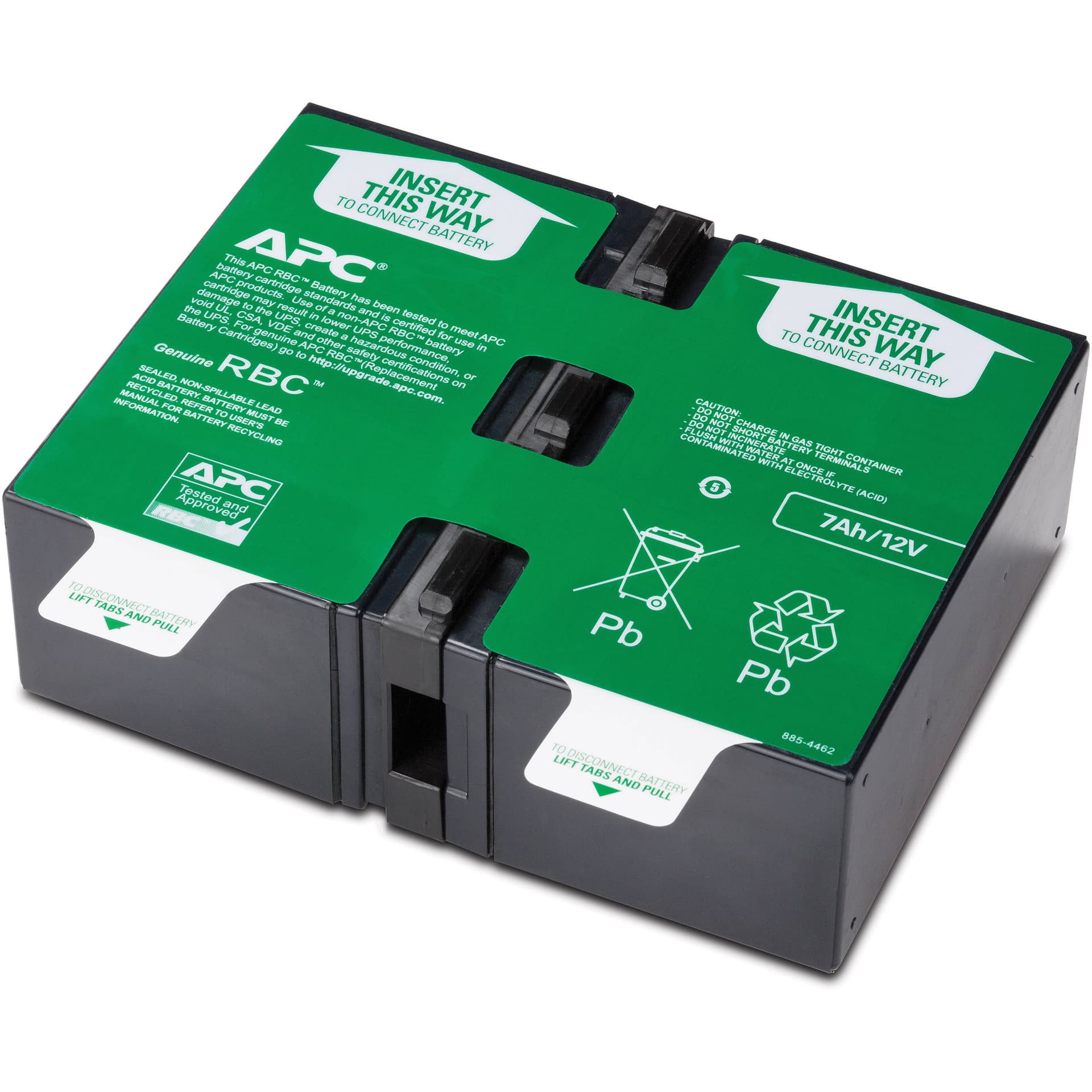APC APCRBC123 replacement battery cartridge #123 for supported APC UPS systems