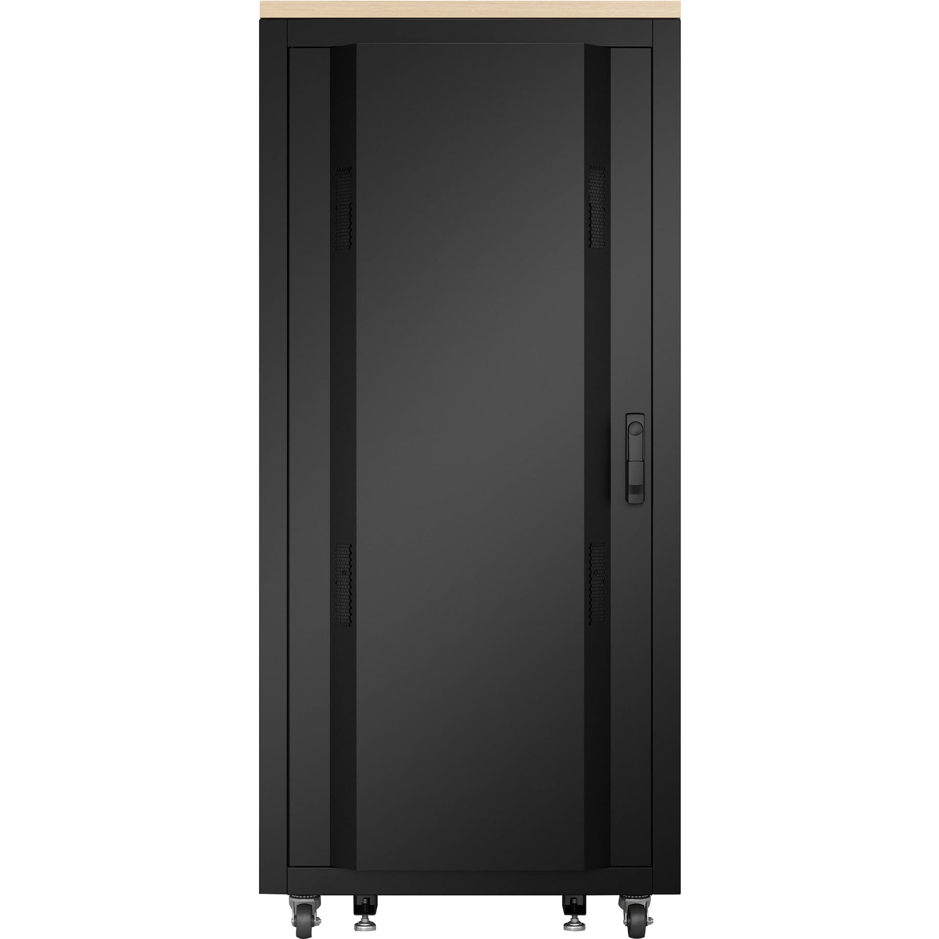 APC NETSHELTER SOUNDPROOF, 32U, SERVER RACK ENCLOSURE, 120V, MAPLE view 2