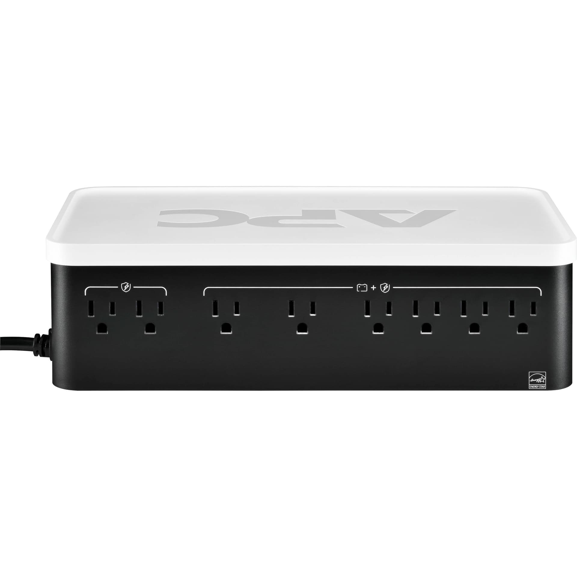 APC Back-UPS BE1050G3 desktop UPS with 8 outlets and 120 V battery backup