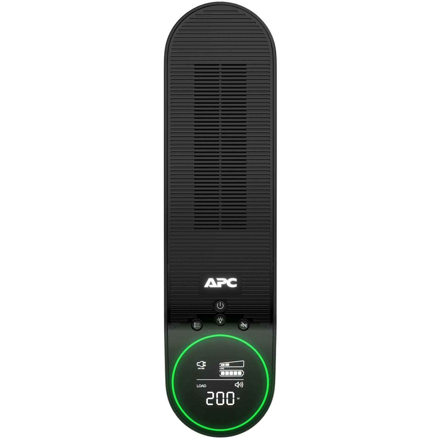 APC Midnight Gaming UPS 1,500 VA black desktop unit with 10 outlets