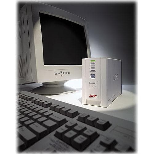 APC Back-UPS CS BK500 500 VA 300 W desktop UPS for basic battery backup