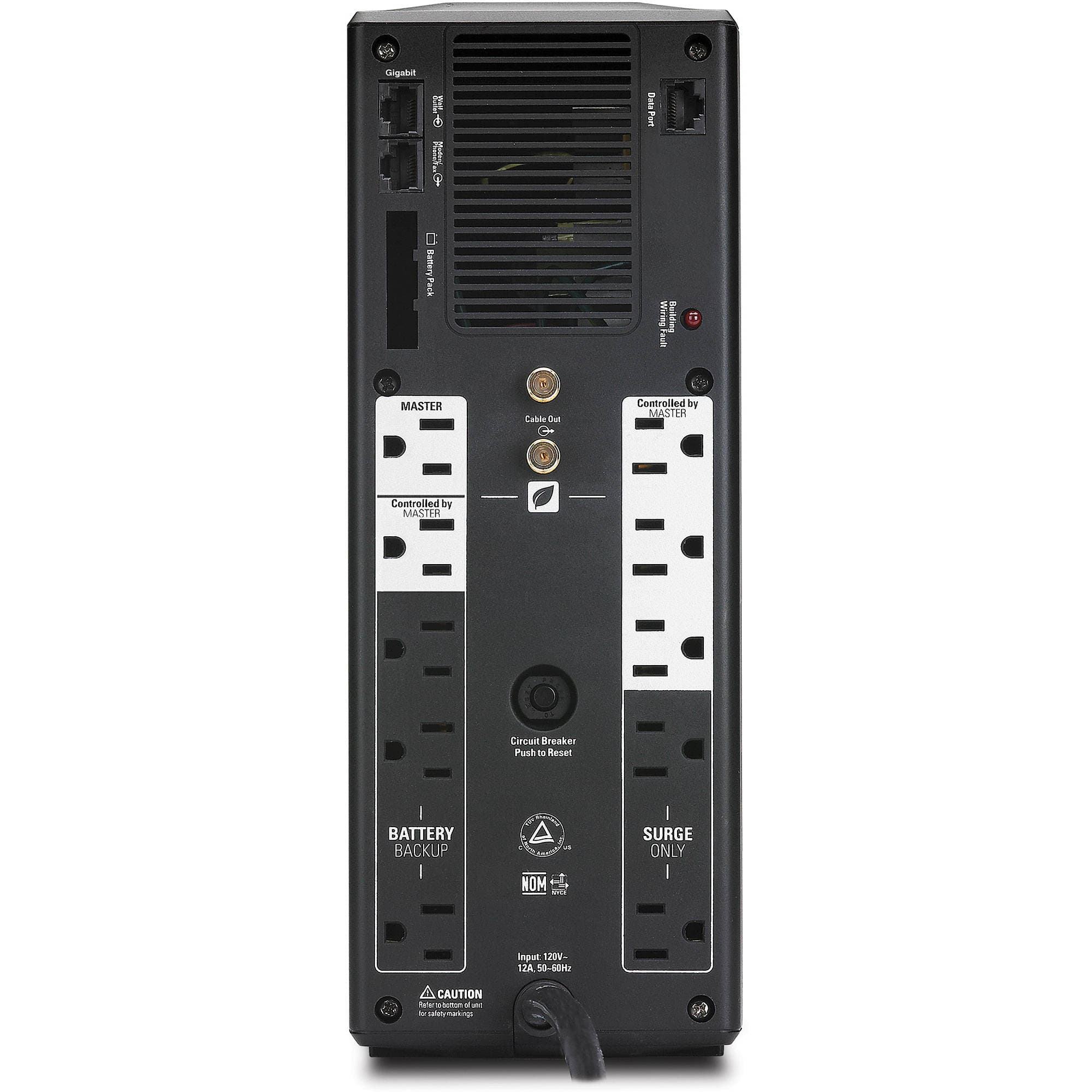 APC BR1500G 1500VA Back-UPS Pro desktop UPS for extended runtime protection