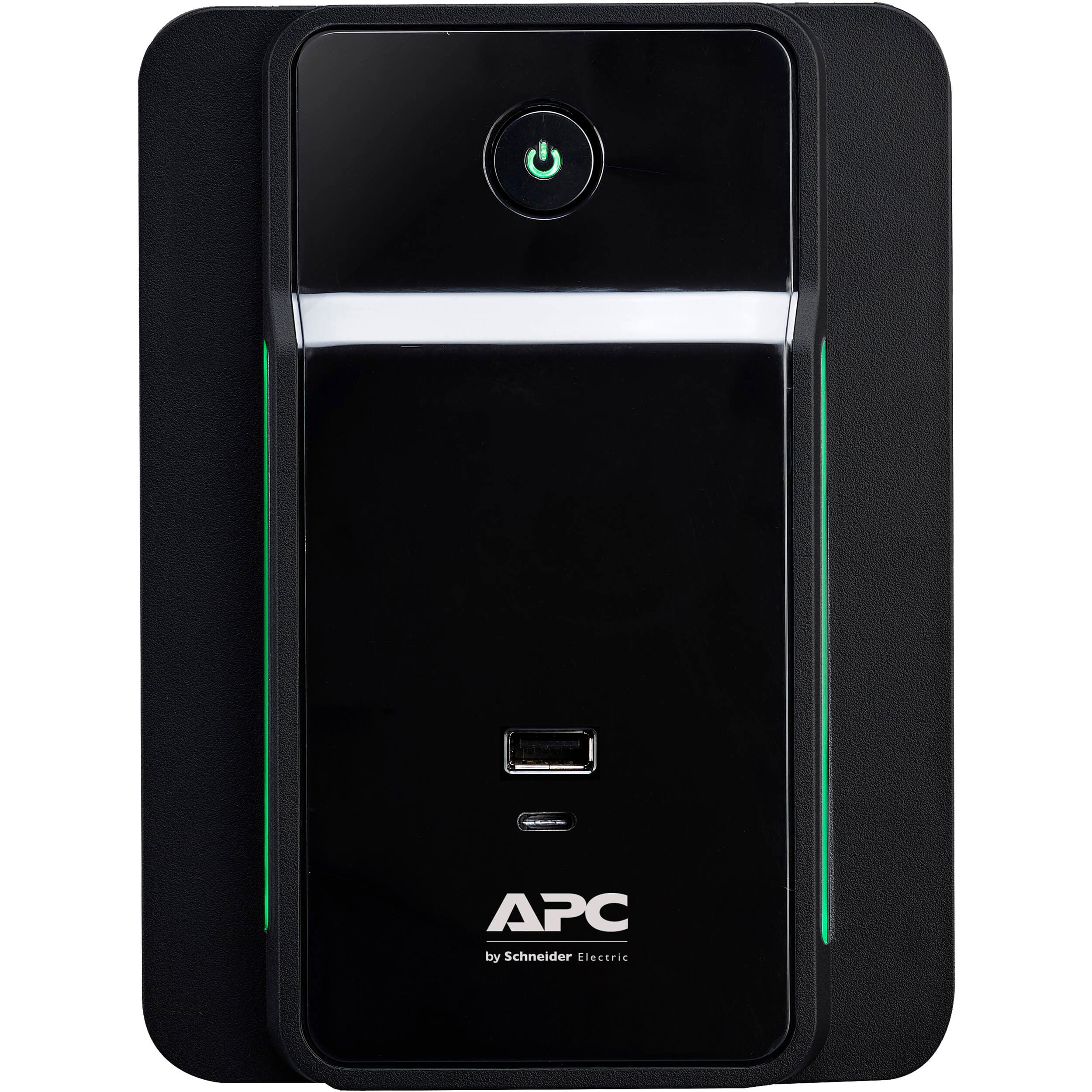 APC BVK750M2 750 VA tower UPS with 4 NEMA 5-15R outlets for home office and network backup