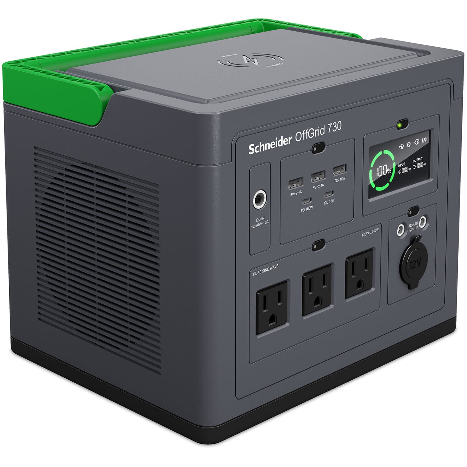 APC Schneider OffGrid Portable Power Station 730 738Wh | Backup Power