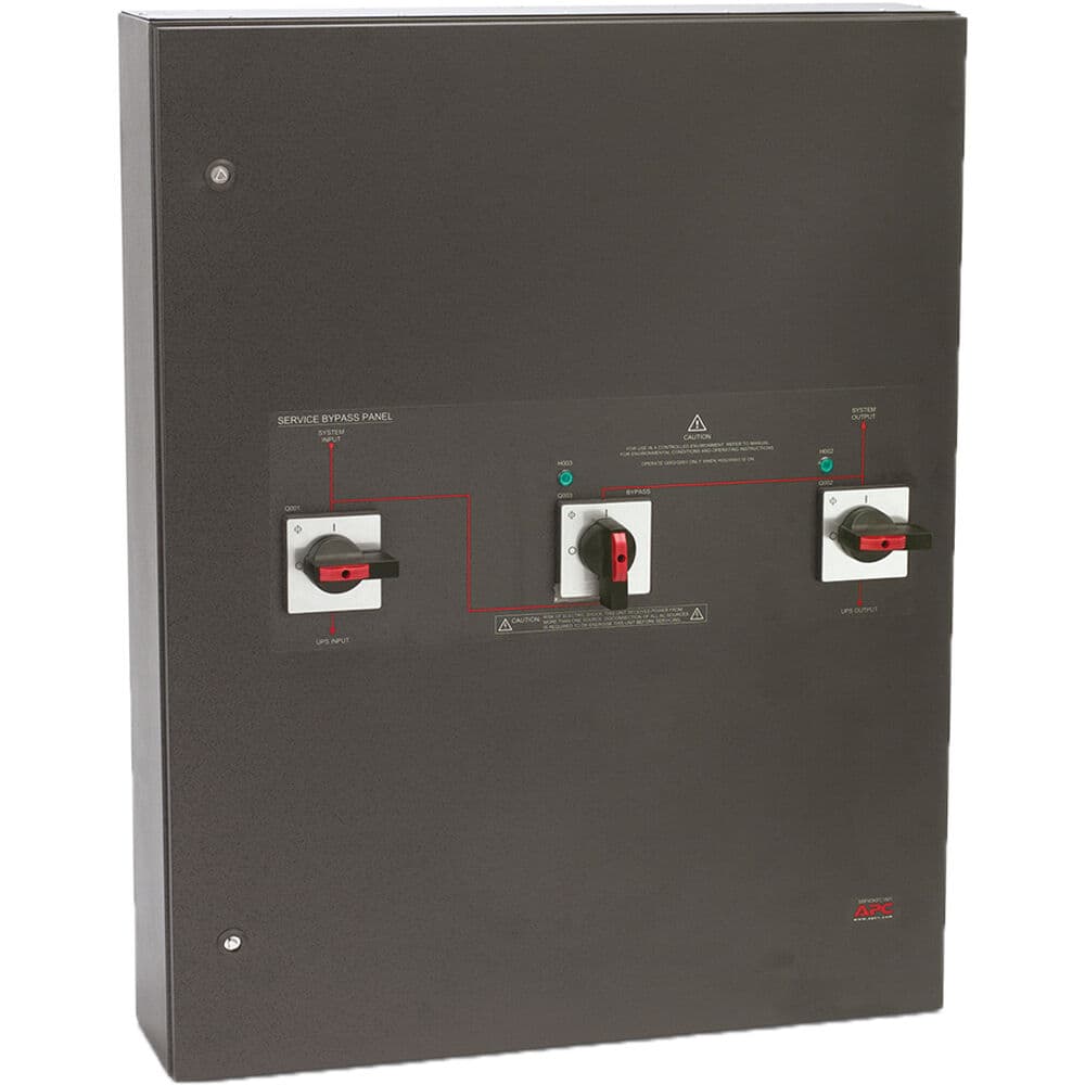 APC SBP40KFC1M1 40 kW 208 V Main Service Bypass Panel | Power