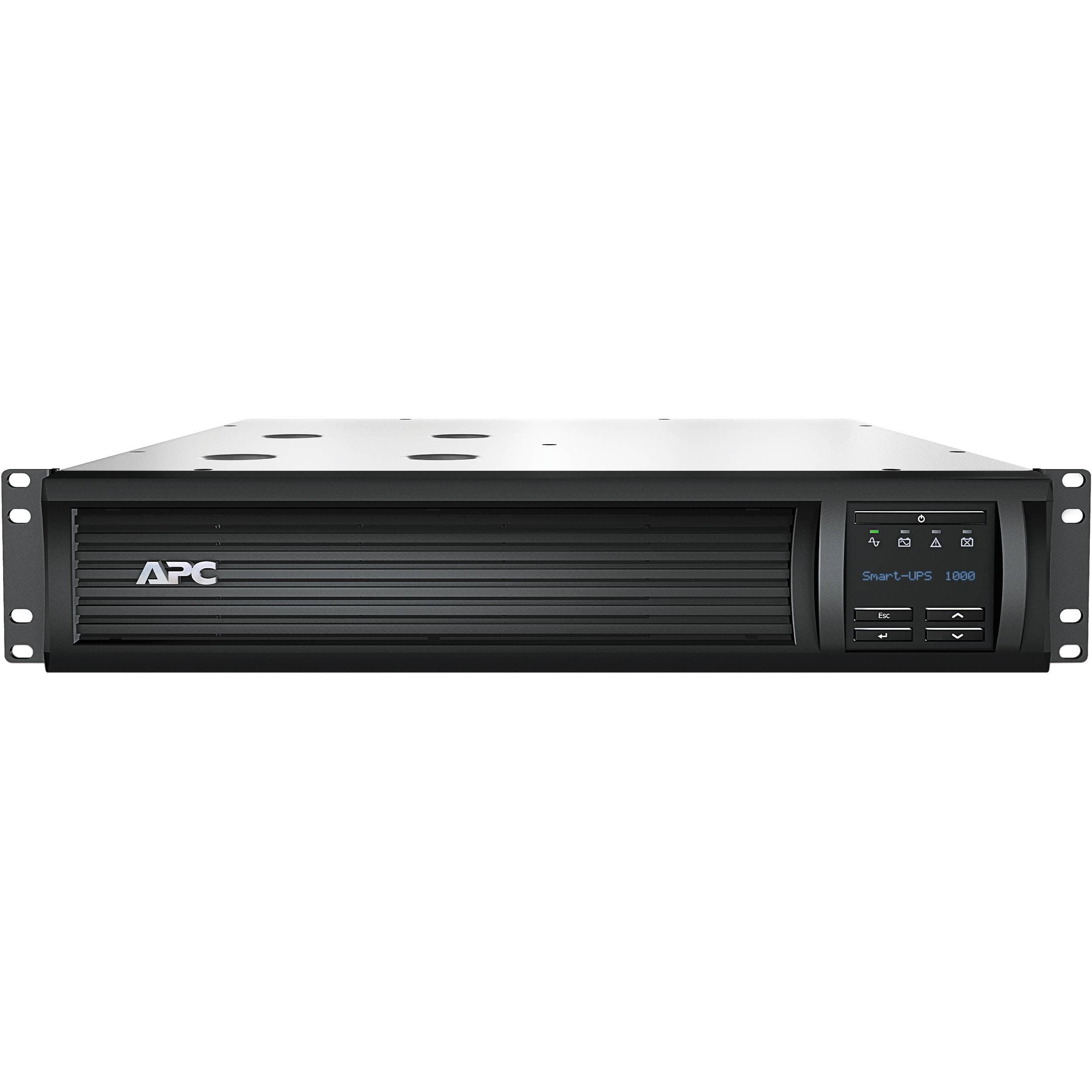 APC Smart-UPS 1000VA LCD RM 2U 120V rack-mount UPS with SmartConnect