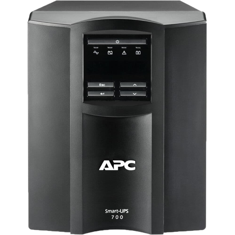 APC Smart-UPS 700 VA tower UPS with 8 NEMA 5-15R outlets