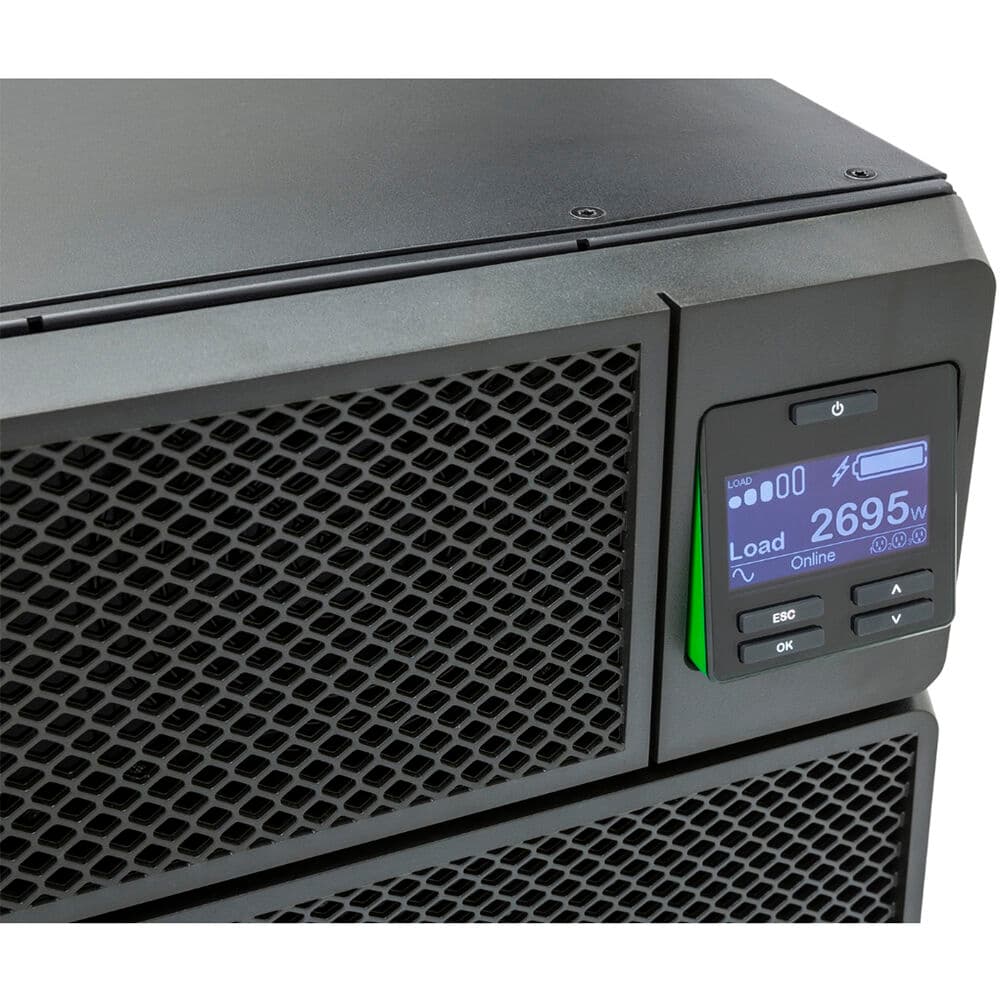 APC Smart-UPS SRT10KRMXLT-10KTF rack-mount online UPS with step-down transformer and network management