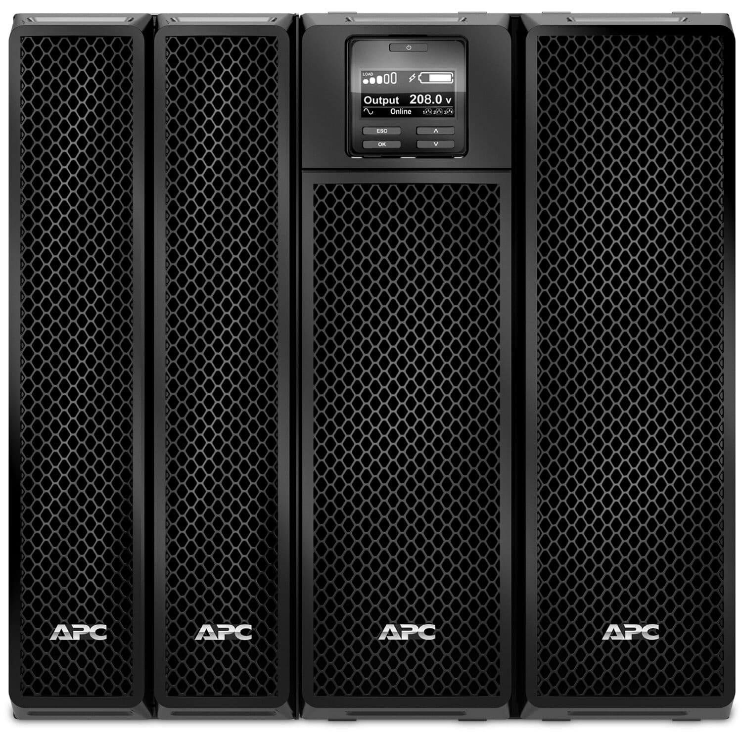 APC Smart-UPS SRT10KRMXLT-10KTF rack-mount online UPS with step-down transformer and network management