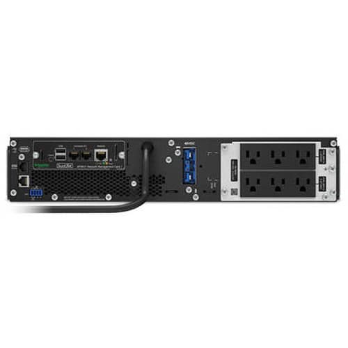 APC Smart-UPS SRT 1500VA RM 120V rack-mount online UPS with network card support