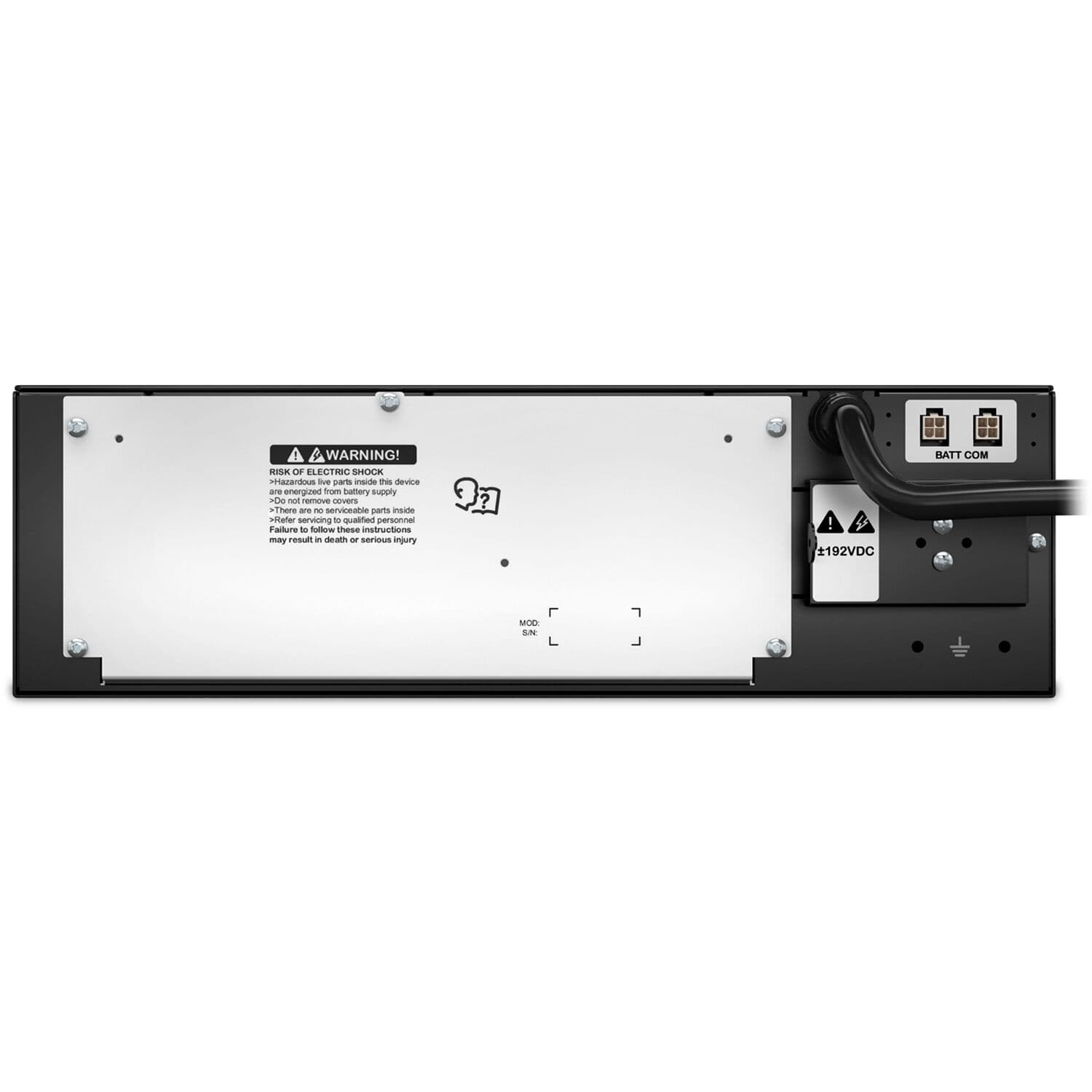APC SRT192RMBP2 rack battery extension pack for Smart-UPS SRT 8kVA and 10kVA systems