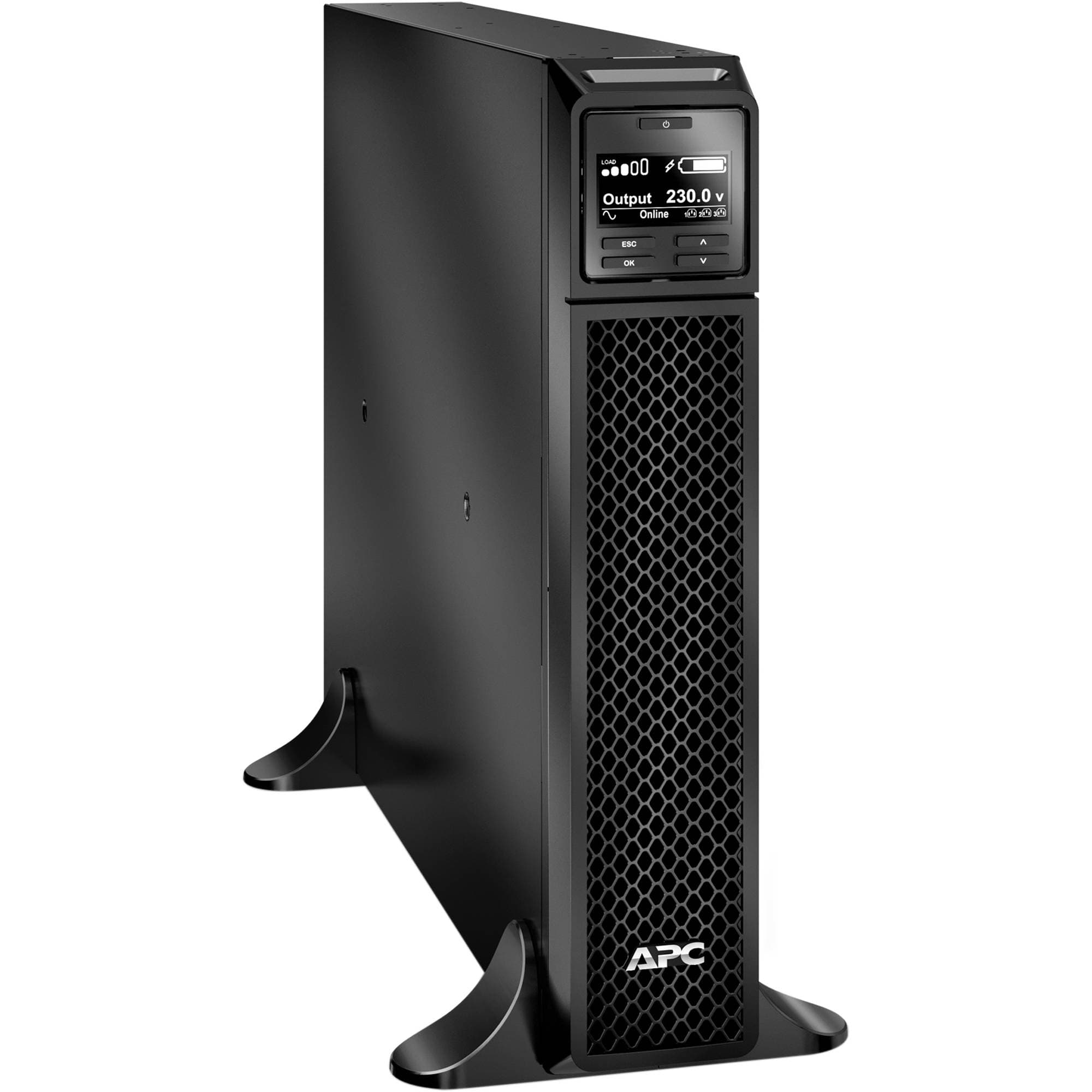 APC SRT3000XLI 3,000 VA 230 V online tower UPS for enterprise backup power