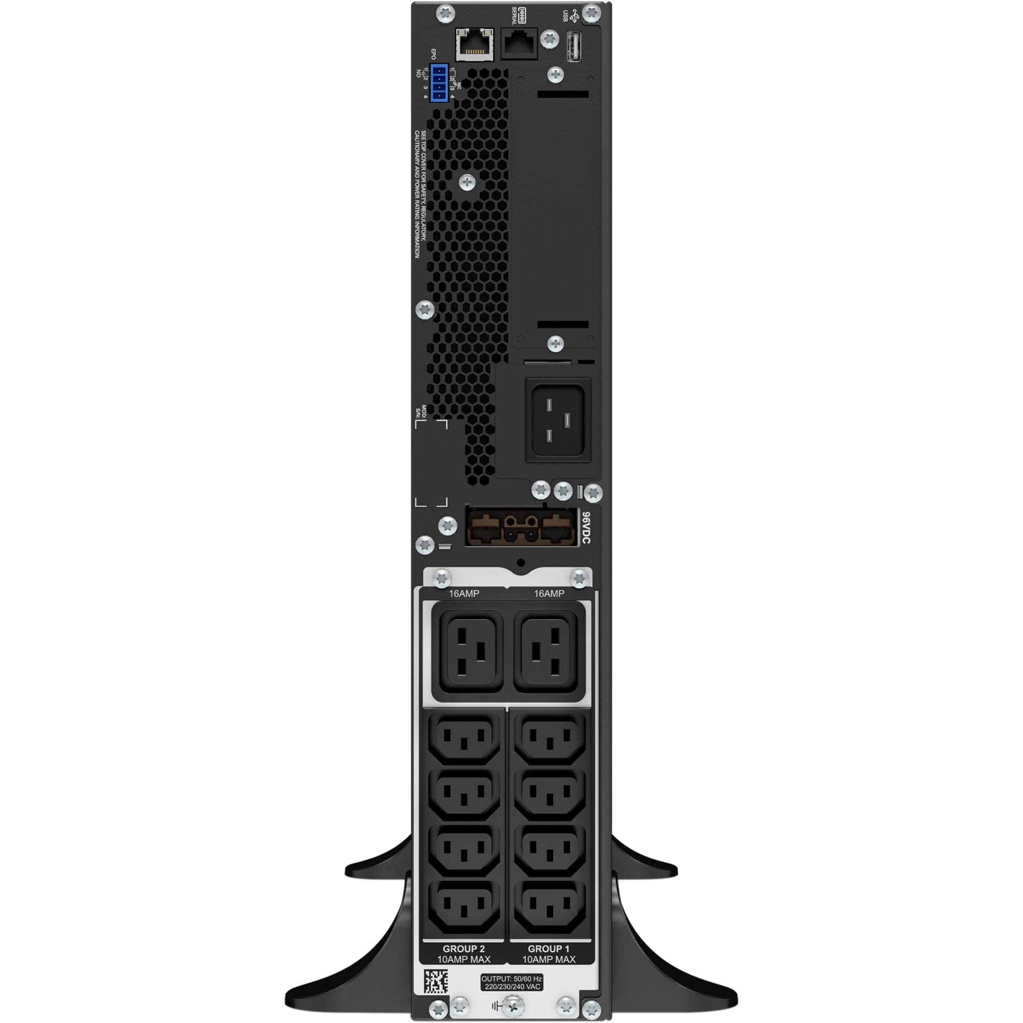 APC SRT3000XLI 3,000 VA 230 V online tower UPS for enterprise backup power