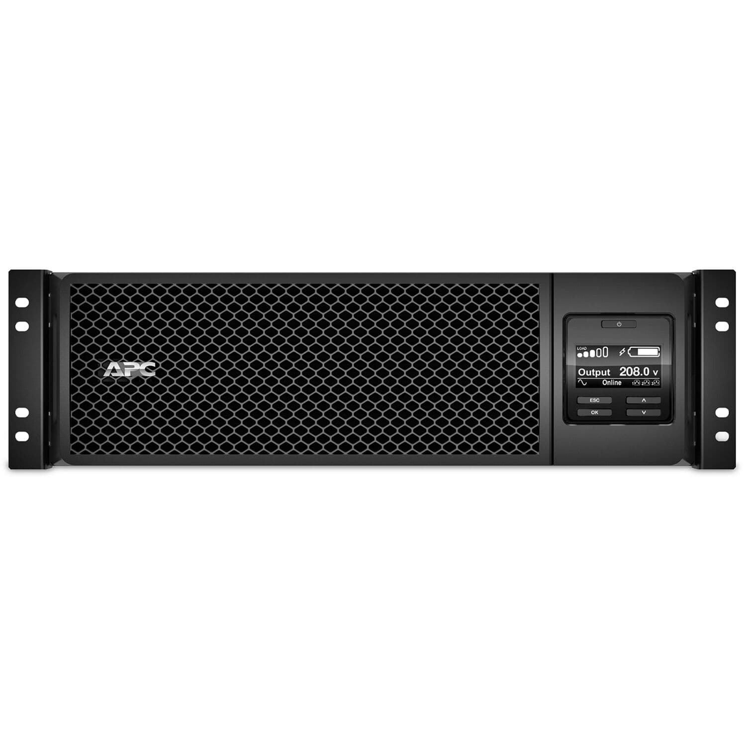 APC Smart-UPS SRT 5,000VA 208V rack-mount online UPS with IEC outlets