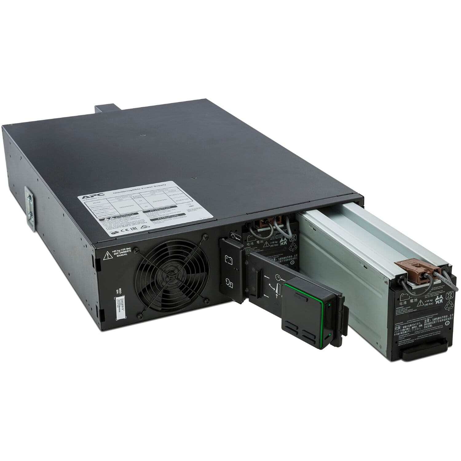 APC Smart-UPS SRT 5,000VA 208V rack-mount online UPS with IEC outlets