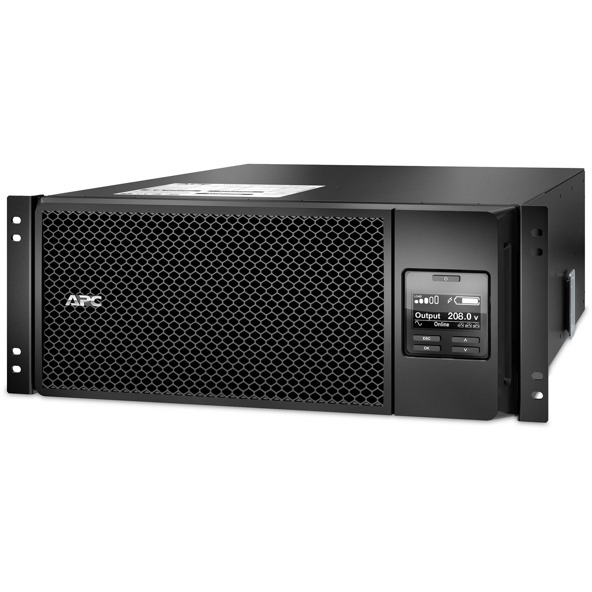 APC SRT6KRMXLT 6,000 W 208 V Smart-UPS On-Line | Rack Mount Enterprise
