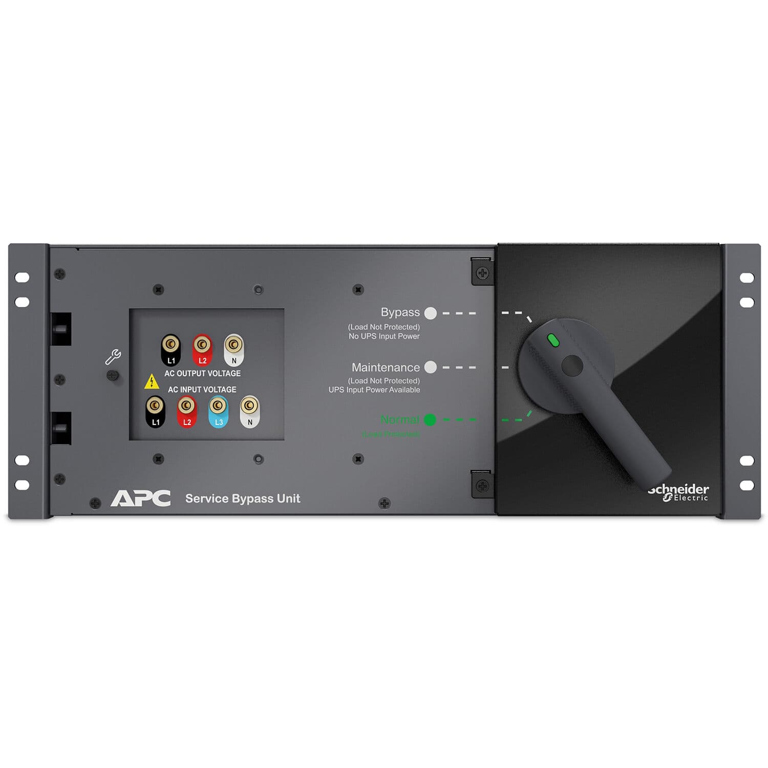 APC SRYLSBP20KP service bypass unit for 200/208/230/240 V, 125 A hardwire power systems