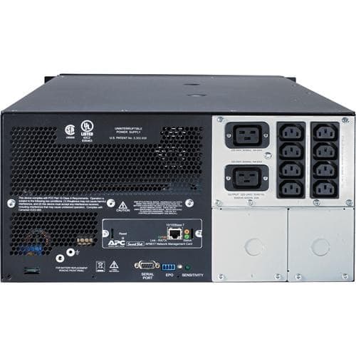 APC Smart-UPS 5000VA 230V rackmount/tower UPS for enterprise power protection