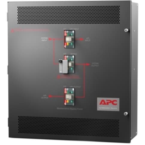 APC SBPSU10K15F-WP Maintenance Bypass Panel 10-15 kVA 208 V | Wall Mount