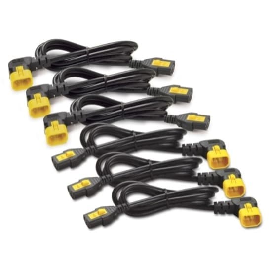 APC AP8702R-WW Locking C13 to C14 0.6 m Power Cord Kit | Rack