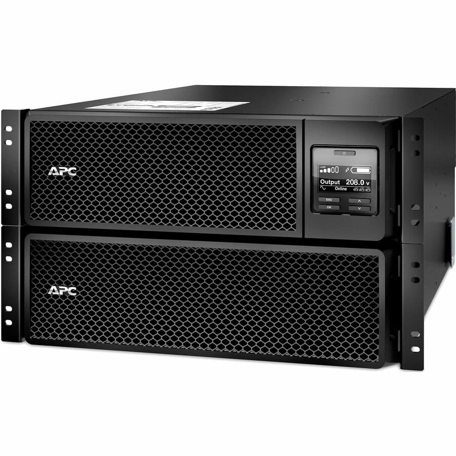 APC Smart-UPS SRT8KRMXLT30 8,000 VA 208 V | Rack Mount, Online UPS