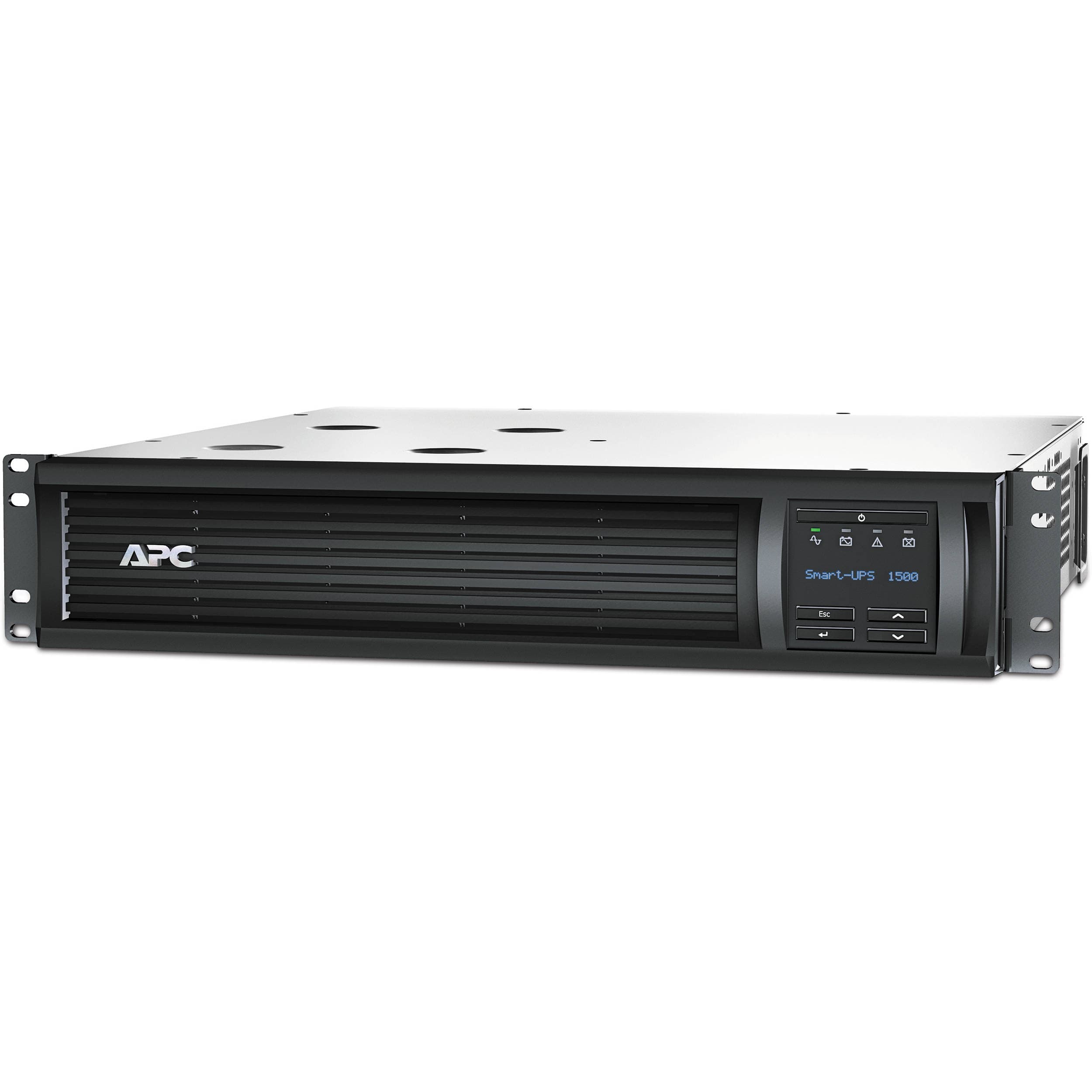 APC Smart-UPS SMT1500R2X122 1,500 VA 120 V | Rack Mount, LCD